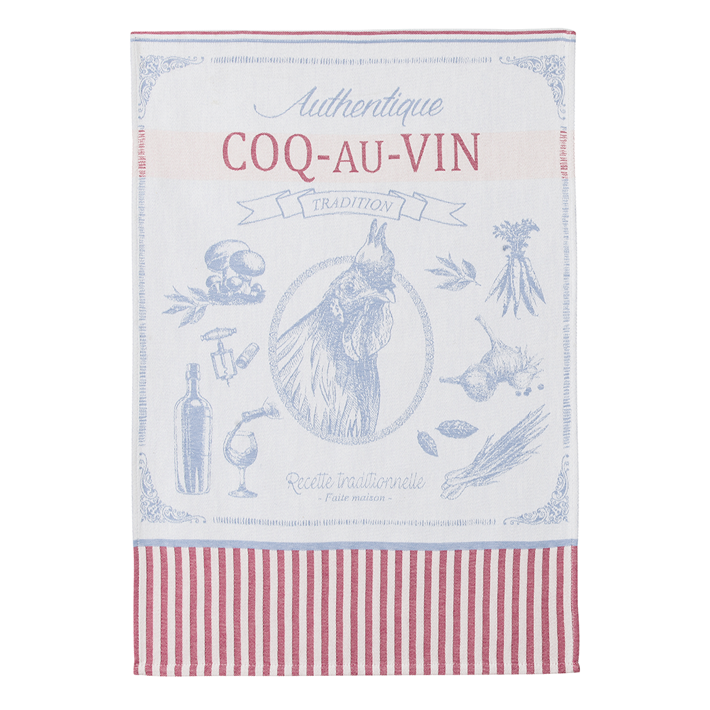 Coucke - Coq au Vin Tea Towel