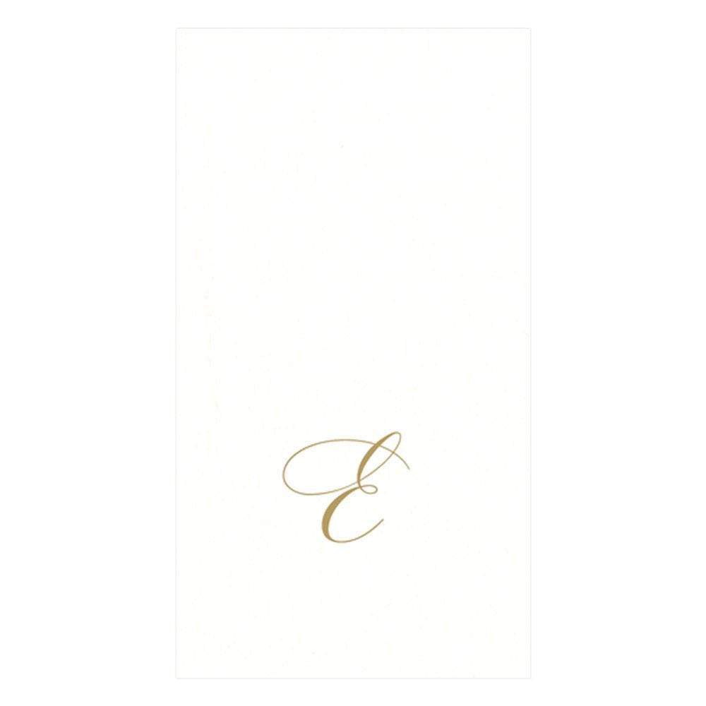 Initial Paper Linen Guest Towel - Belle De Provence