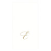 Initial Paper Linen Guest Towel - Belle De Provence