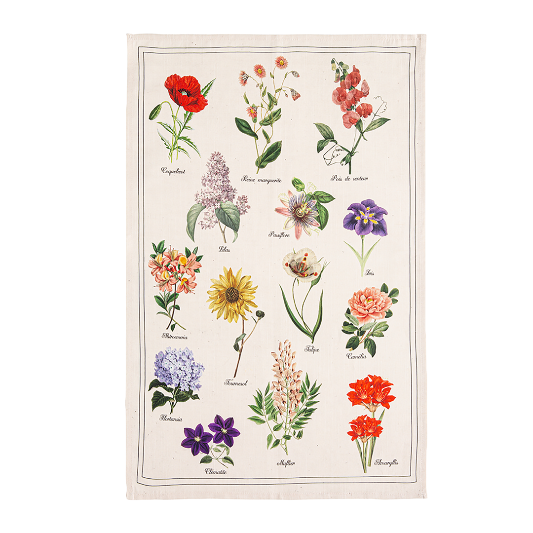 Coucke - Herbier Tea Towel
