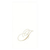 Initial Paper Linen Guest Towel - Belle De Provence