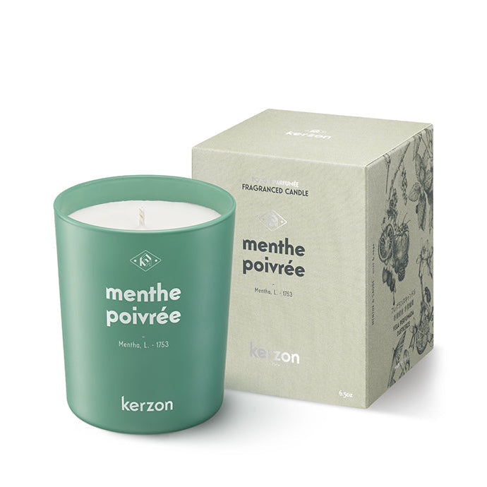 Kerzon - Menthe Poivrée Fragranced Candle 190g