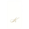 Initial Paper Linen Guest Towel - Belle De Provence