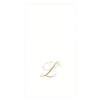 Initial Paper Linen Guest Towel - Belle De Provence