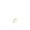 Initial Paper Linen Guest Towel - Belle De Provence