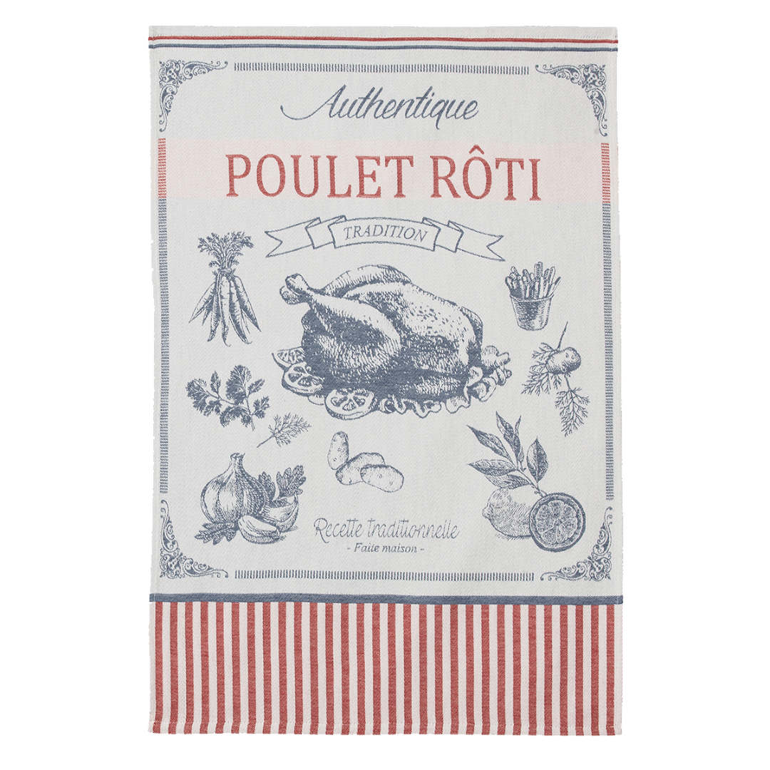 Coucke - Poulet Roti Tea Towel