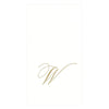 Initial Paper Linen Guest Towel - Belle De Provence