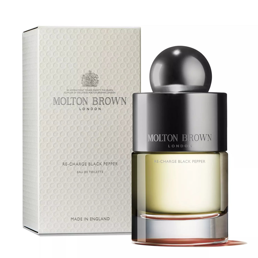 Molton Brown Re-Charge Black Pepper Eau de Toilette - Soap & Water Everyday